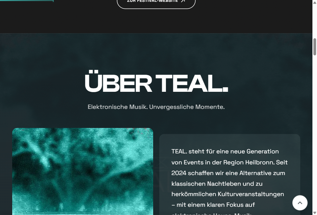 TEAL. Events (Garrel & Kunde GmbH) — Projekteinblick 1