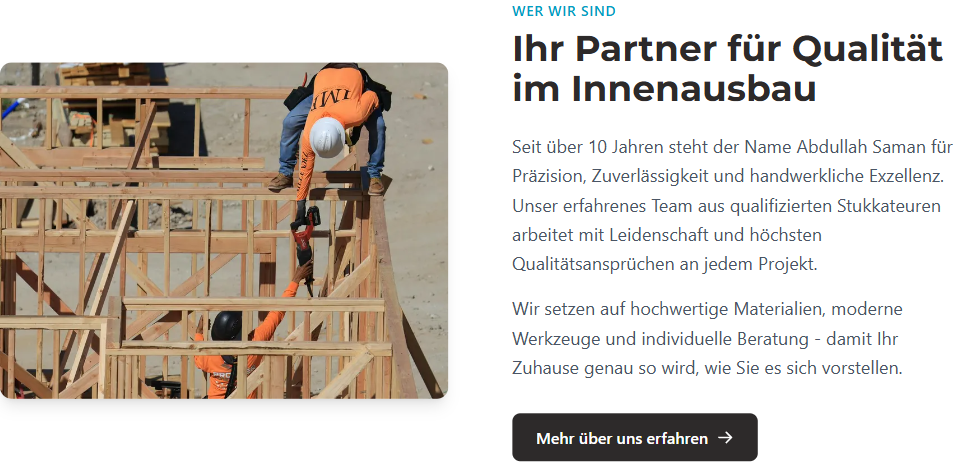 AS Trockenbau — Projekteinblick 3