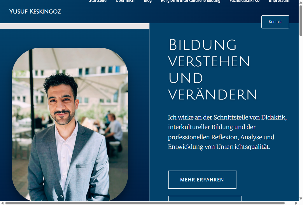 Screenshot von Yusuf Keskingöz